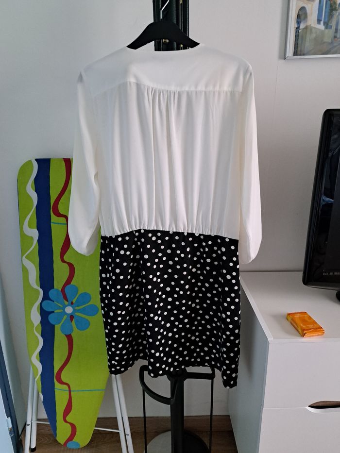 Robe habillée noire et blanc 44 - photo numéro 2