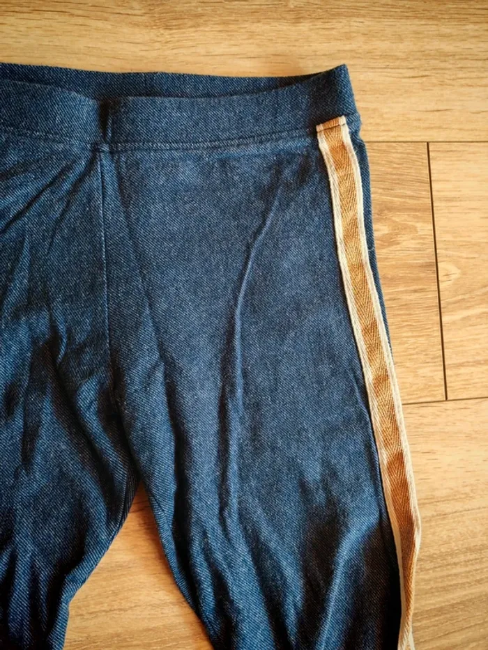 Legging monoprix fille 10 ans coton bio - photo numéro 2