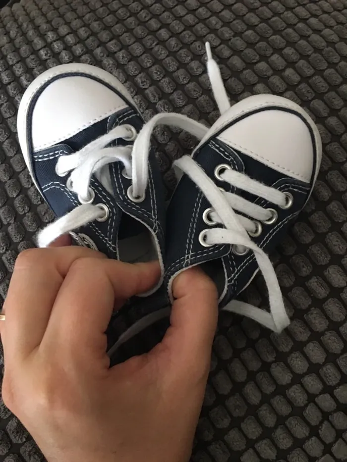 Lot 3 paires de chaussures bébé T.16 - photo numéro 9