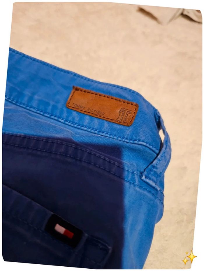 Jean tommy Hilfiger 14 ans Bleu roi - photo numéro 4