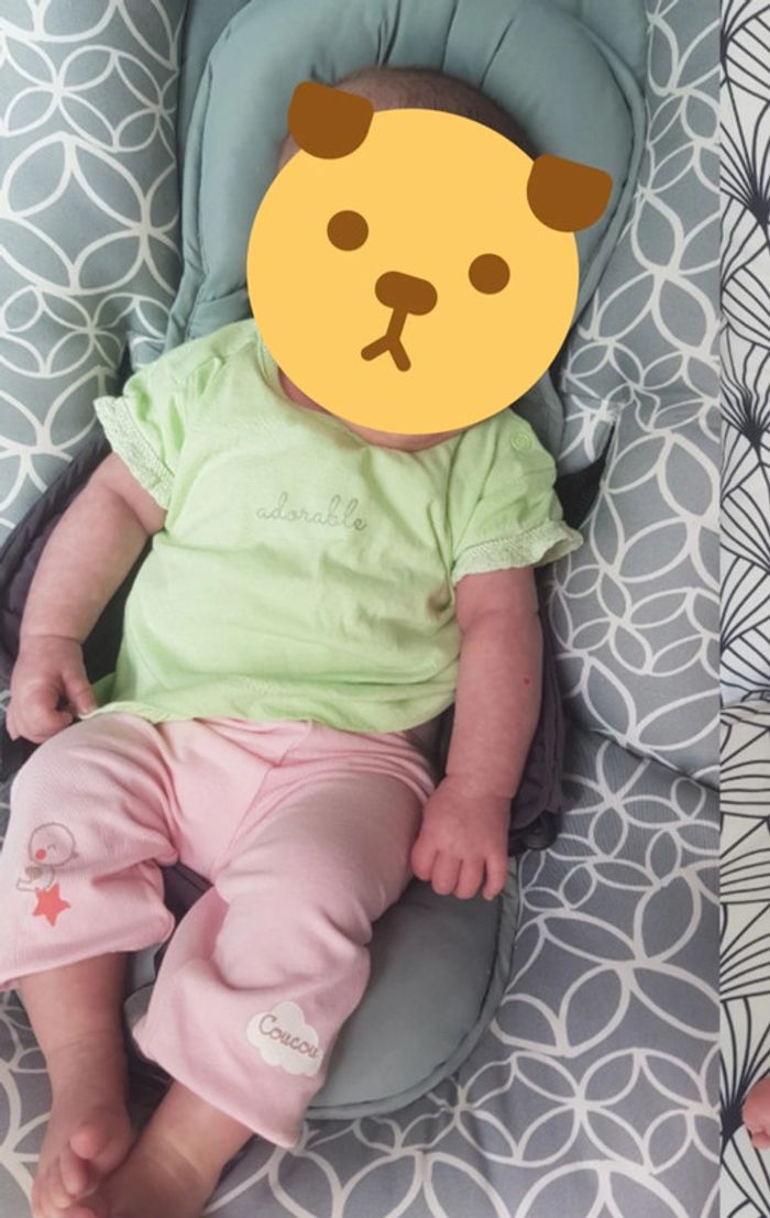 T-shirt manche courte 1 mois - photo numéro 2