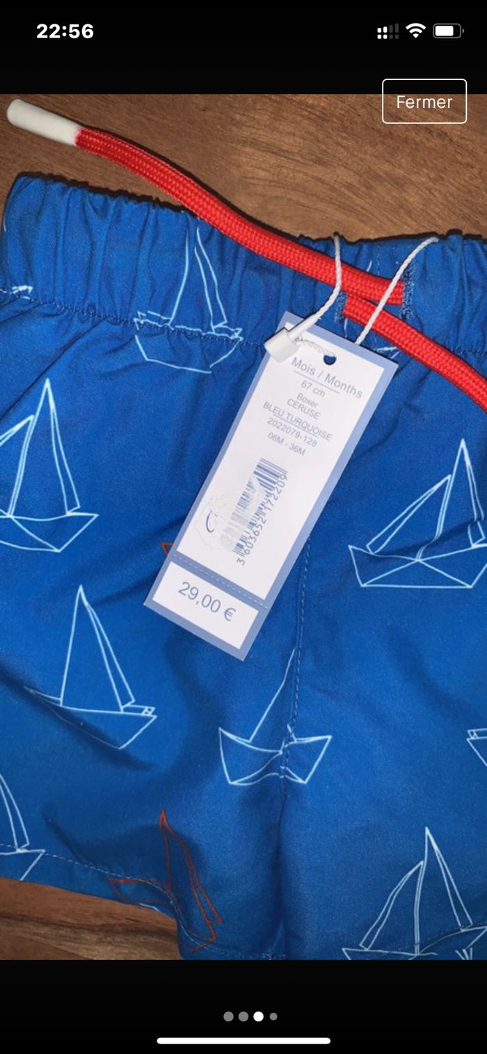 Short de bain jacadi - photo numéro 3