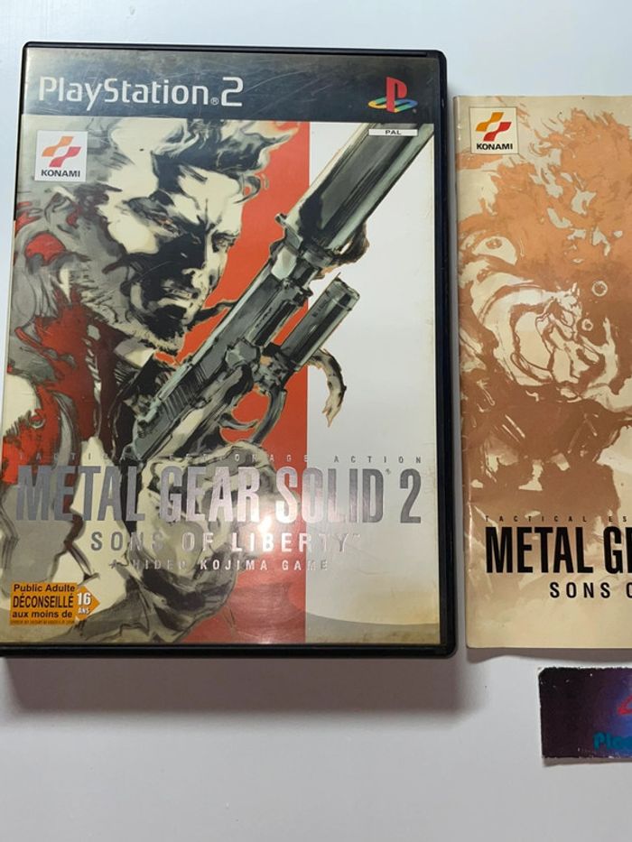 Metal Gear Solid: Sons Of Liberty - Jeu PS2 complet Version Francaise Sony - photo numéro 2