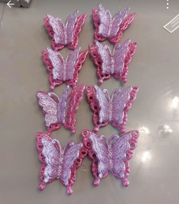 8 papillons pour sapin
