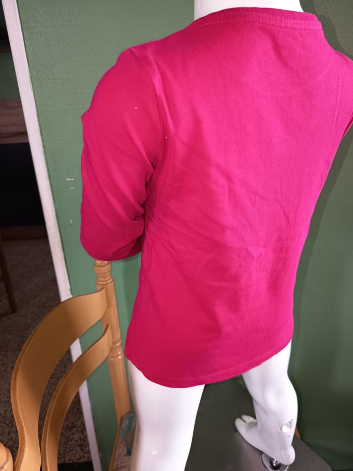 Haut manches longues fuchsia - photo numéro 6