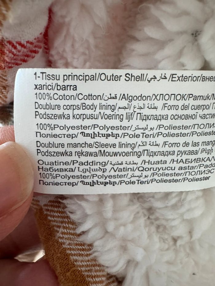 Jolie veste à carreaux TAO 3 mois TBE - photo numéro 6