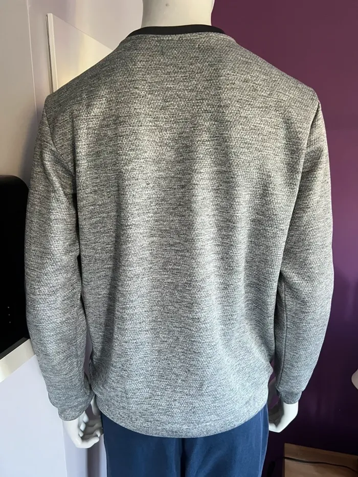 Crewnek Sweat Adidas Gris Taille M - photo numéro 7