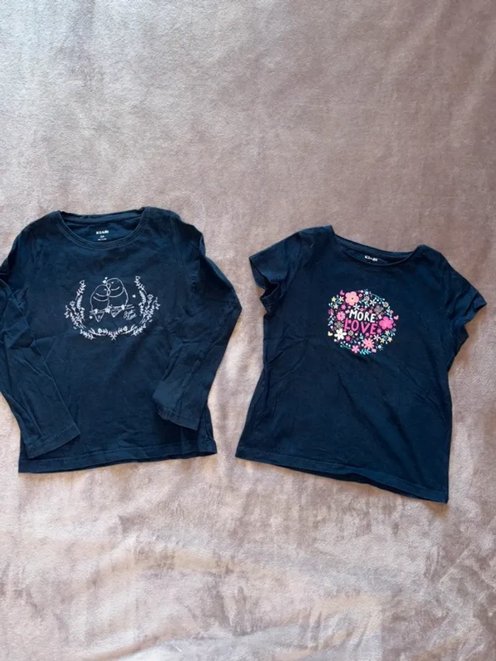 Lot de 11 vêtements fille taille 5 ans en très bon état - photo numéro 2