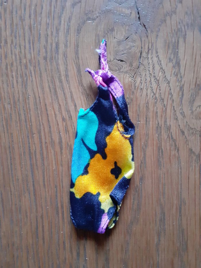 🎀 Maillot de Bain Skipper Barbie tropical vintage 1985