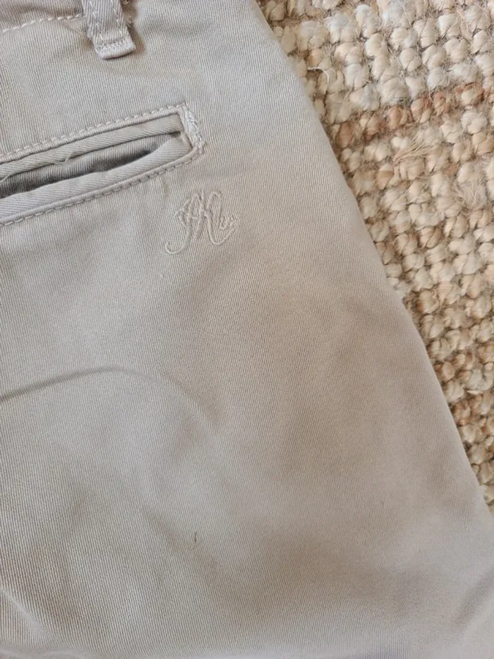 Beau pantalon beige IKKS - photo numéro 10