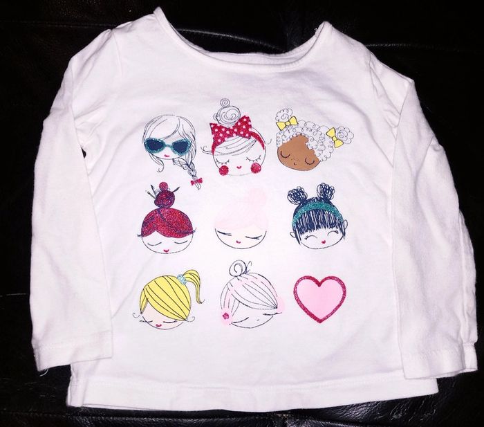 Tee-shirt manches longues 12-18 mois