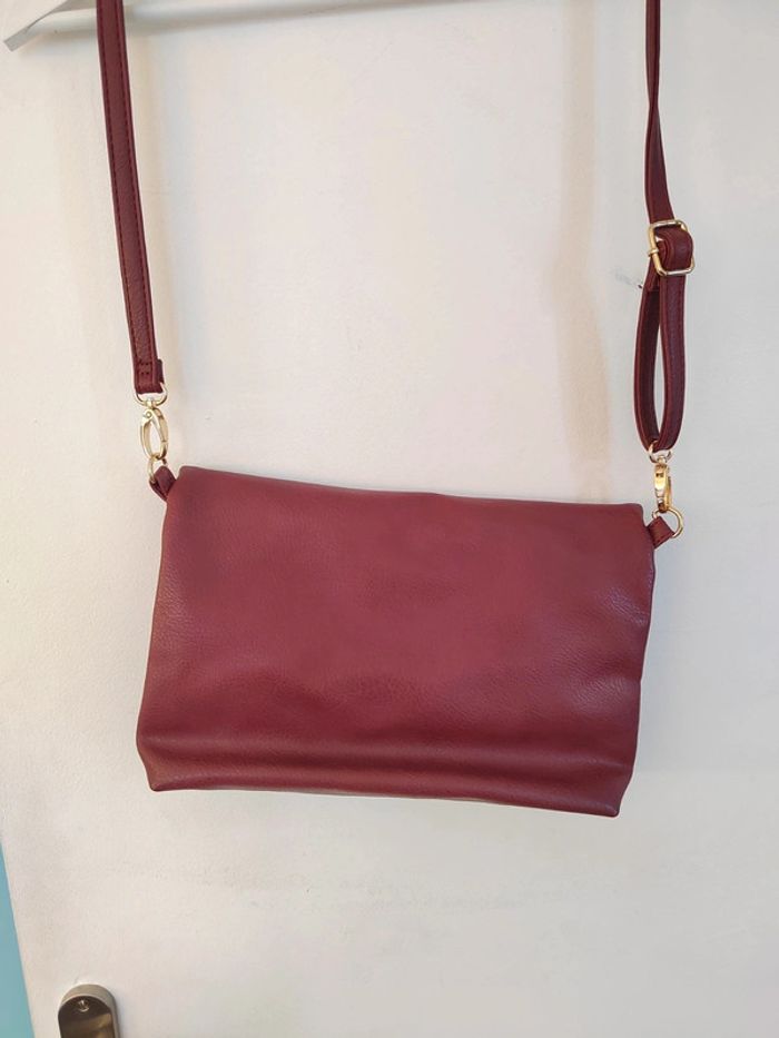 Sac / pochette bordeaux - photo numéro 6
