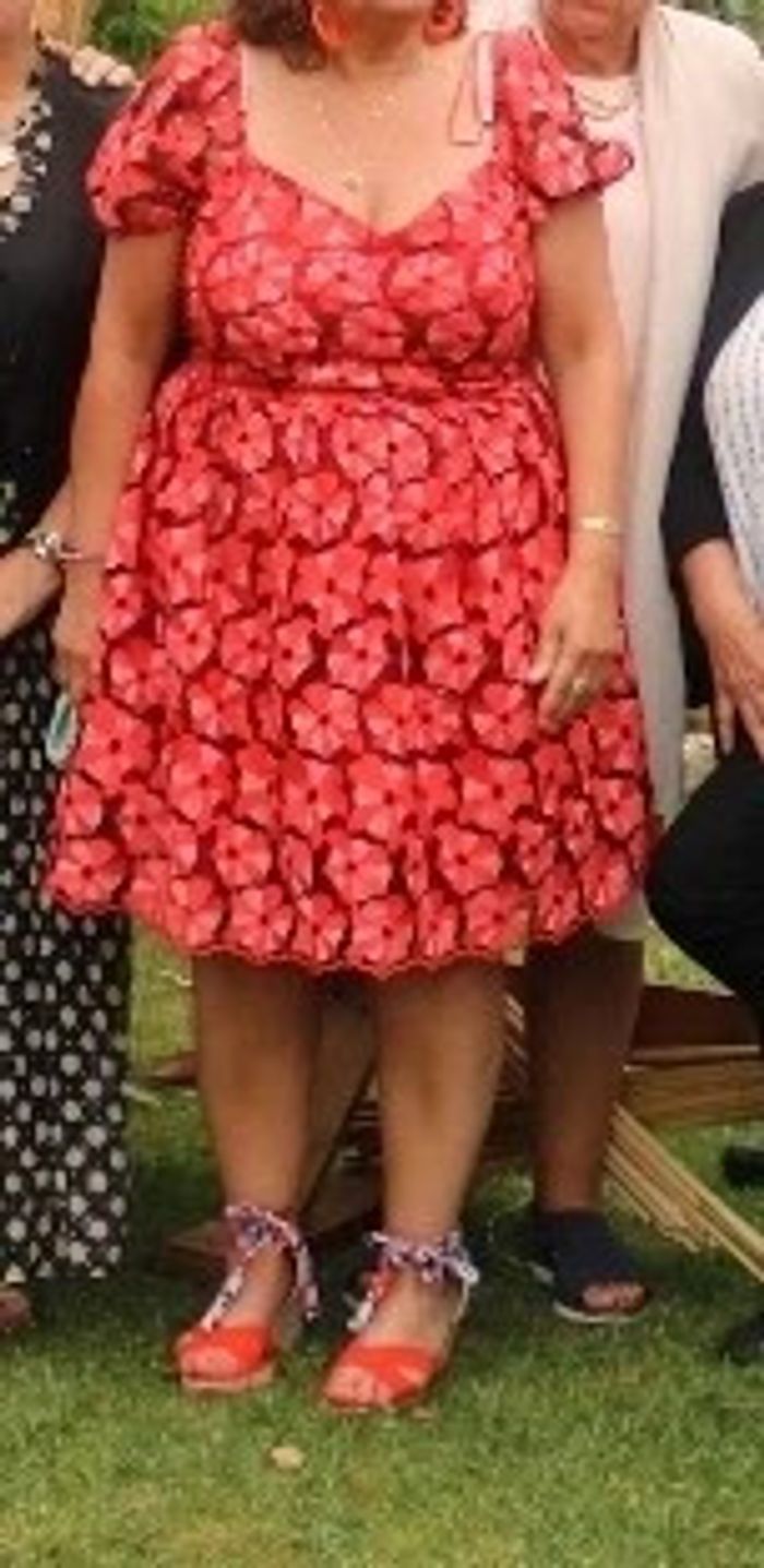 Robe brodée dentelle - photo numéro 4