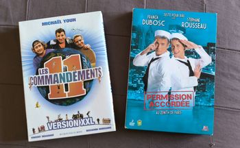 Lot de 2 coffrets de DVD Humour