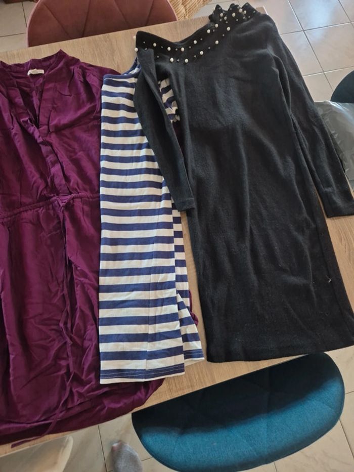 Lot de 19 vêtements taille 34 total look XS toutes saisons - photo numéro 16