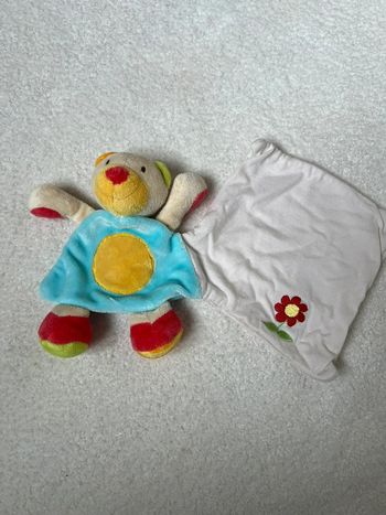 Doudou plat ours baby club