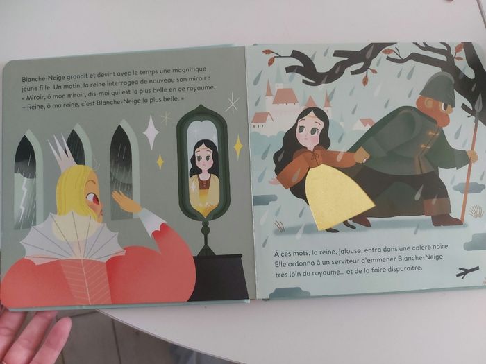 Livre à toucher Blanche Neige - photo numéro 4