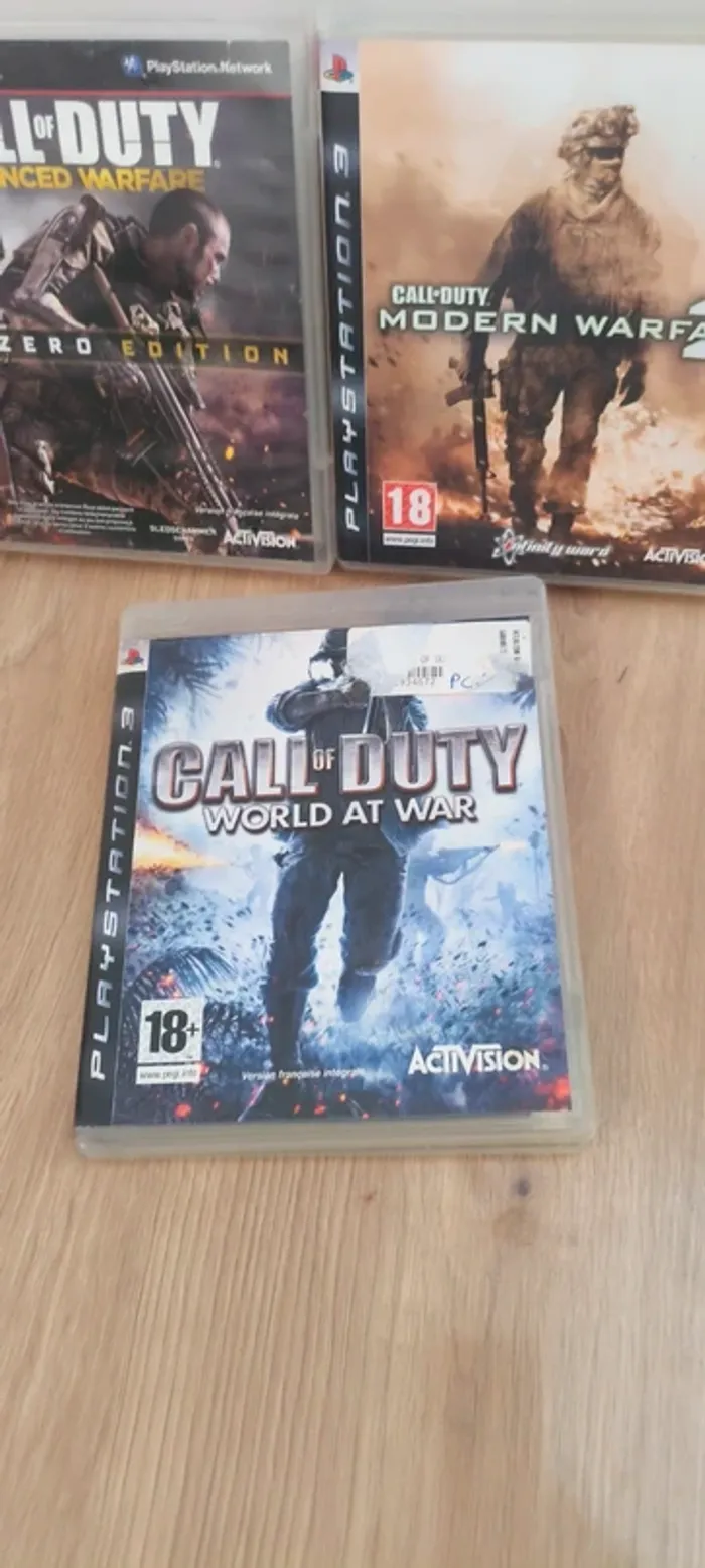 Lot jeux call of duty ps3 - photo numéro 2