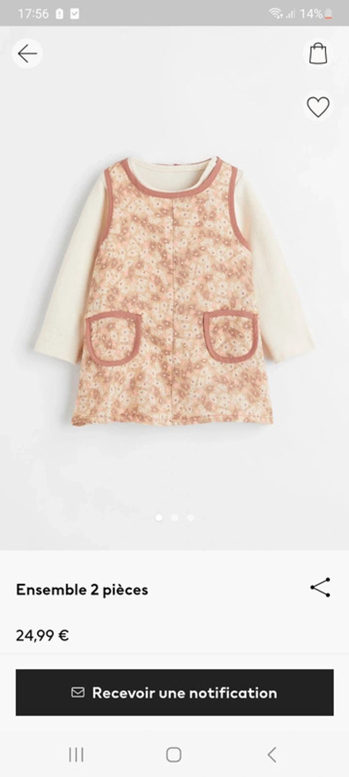 Ensemble robe + t.shirt 2ans - photo numéro 3