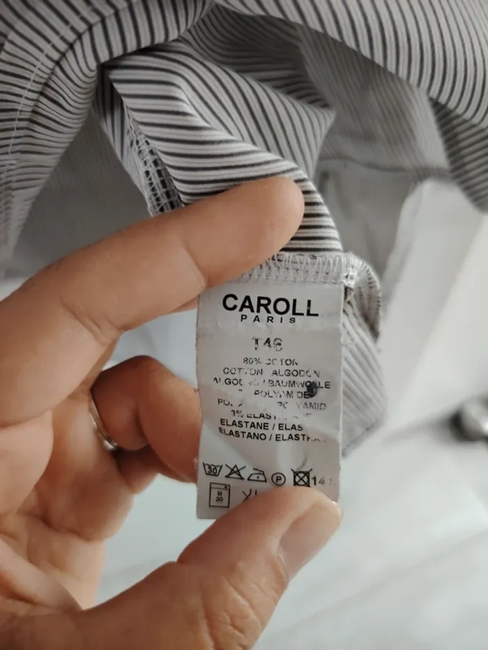 Chemise Caroll, taille 44 - photo numéro 10