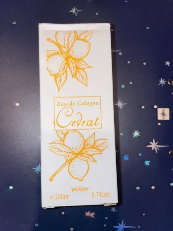 Eau de Cologne cédrat Yves rocher