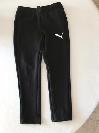 Pantalon de sport noir Puma 6 Ans