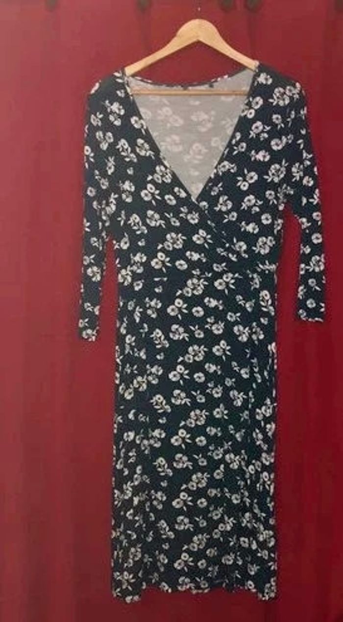 Robe décolleté croisé - photo numéro 3