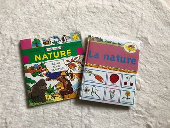 Lot 2 livres thème Nature