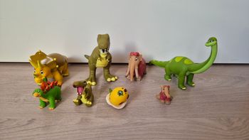 Lot de 8 figurine dinosaure et mammouth 