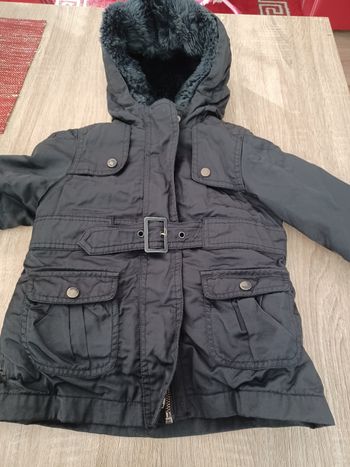 Parka doublé  12/18mois