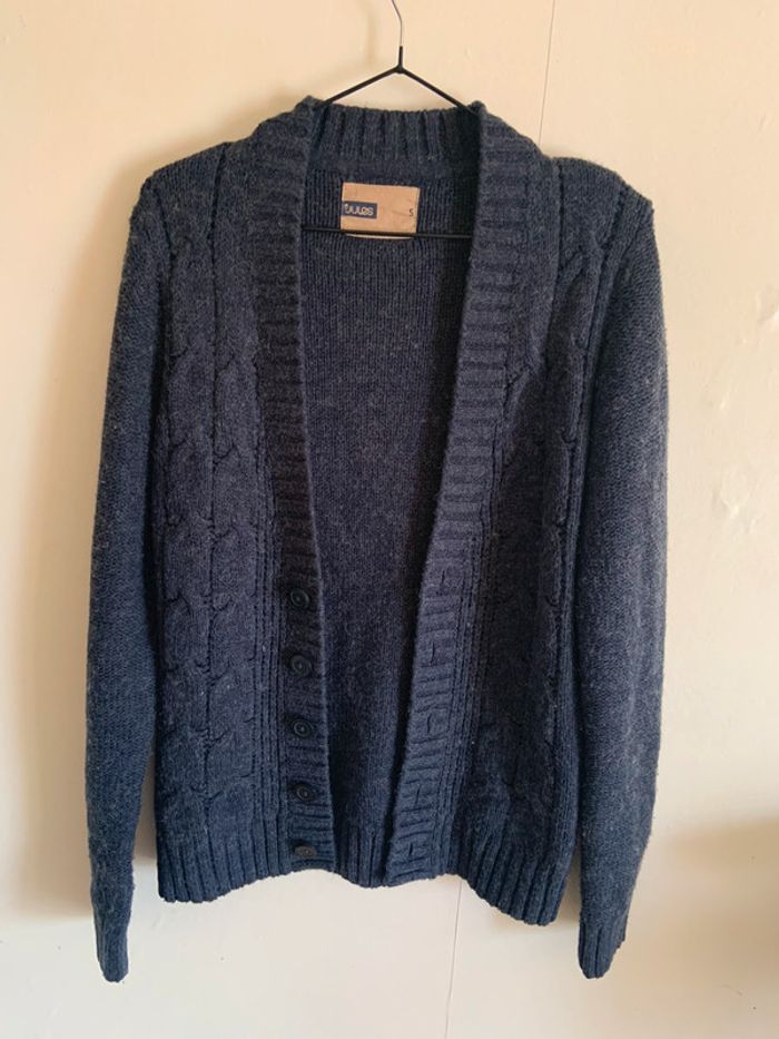 Homme 👨 Gilet bleu marine Jules taille S