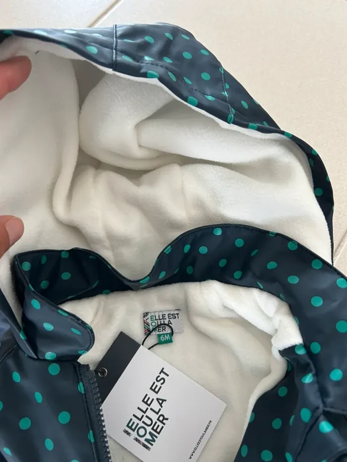 Manteau  elle est où la mer taille 9 mois - photo numéro 6