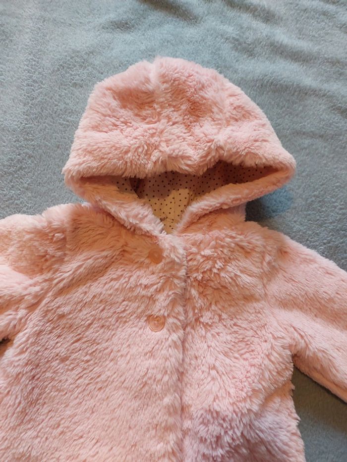In Extenso - Manteau chaud rose 2ans - photo numéro 4