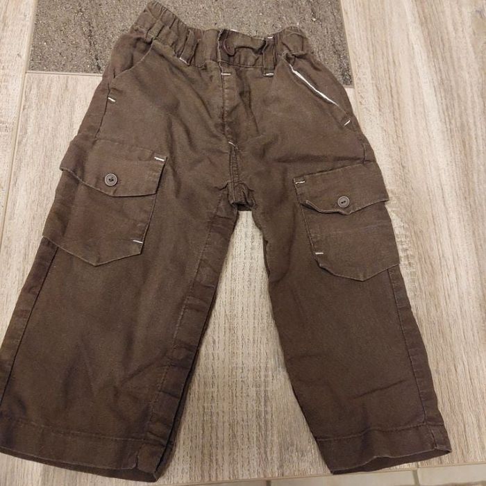 Lot 3 pantalons garçons 12 mois