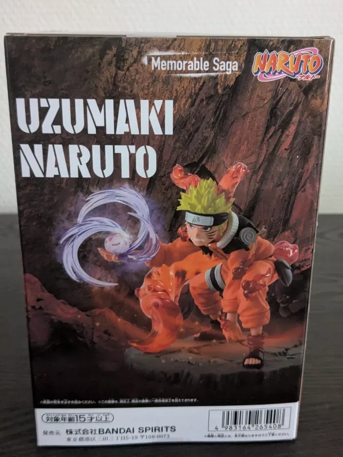 FIGURINE NARUTO - UZUMAKI NARUTO MEMORABLE SAGA VOL.2 - BANPRESTO - photo numéro 3