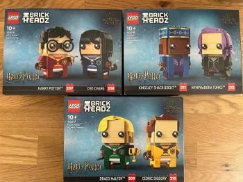 LEGO 40616 40617 40618 Collection BrickHeadz Harry Potter Poudlard