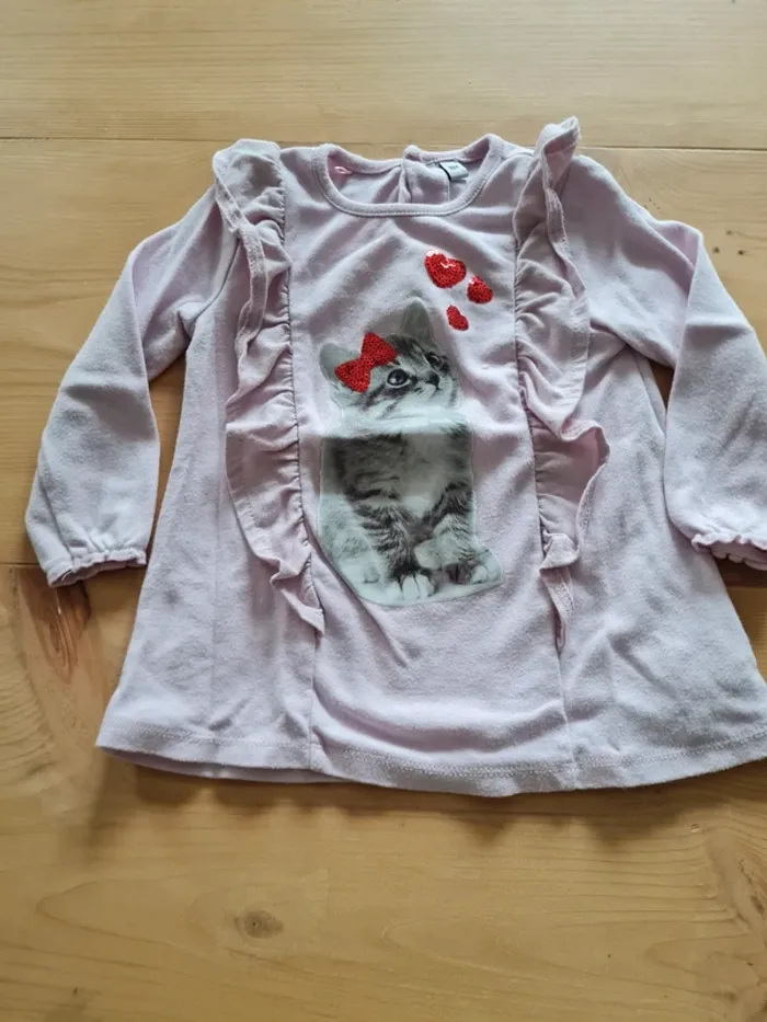 Tee-shirt manche longue 18 mois