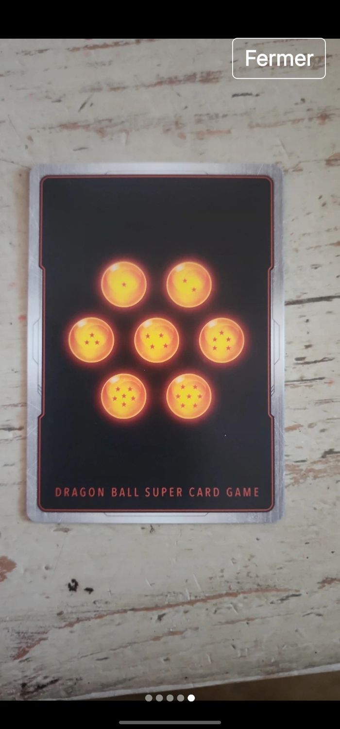 Carte dragon ball card game fr - photo numéro 5