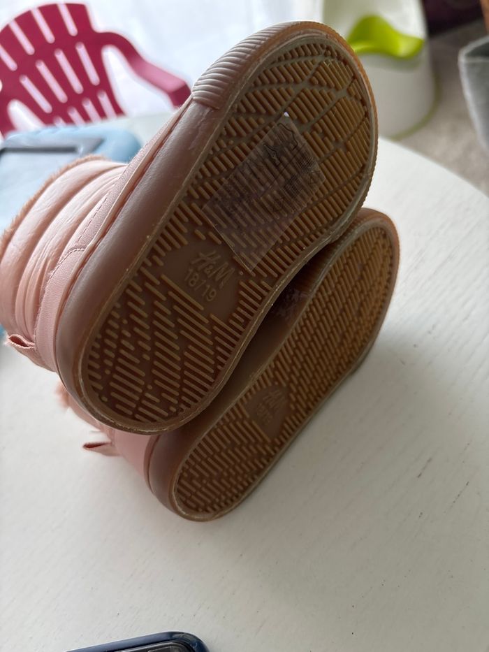 Boots chaudes roses - photo numéro 3