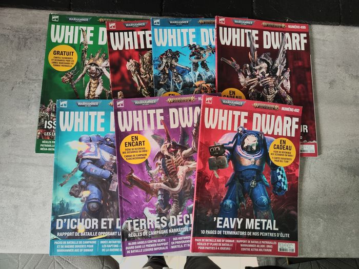 Lot de 7 magazines Warhammer - photo numéro 2