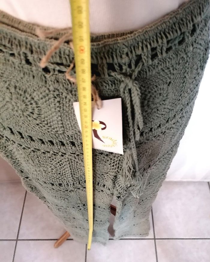 Pantalon crochet été coton taille S M. Neuf - photo numéro 6