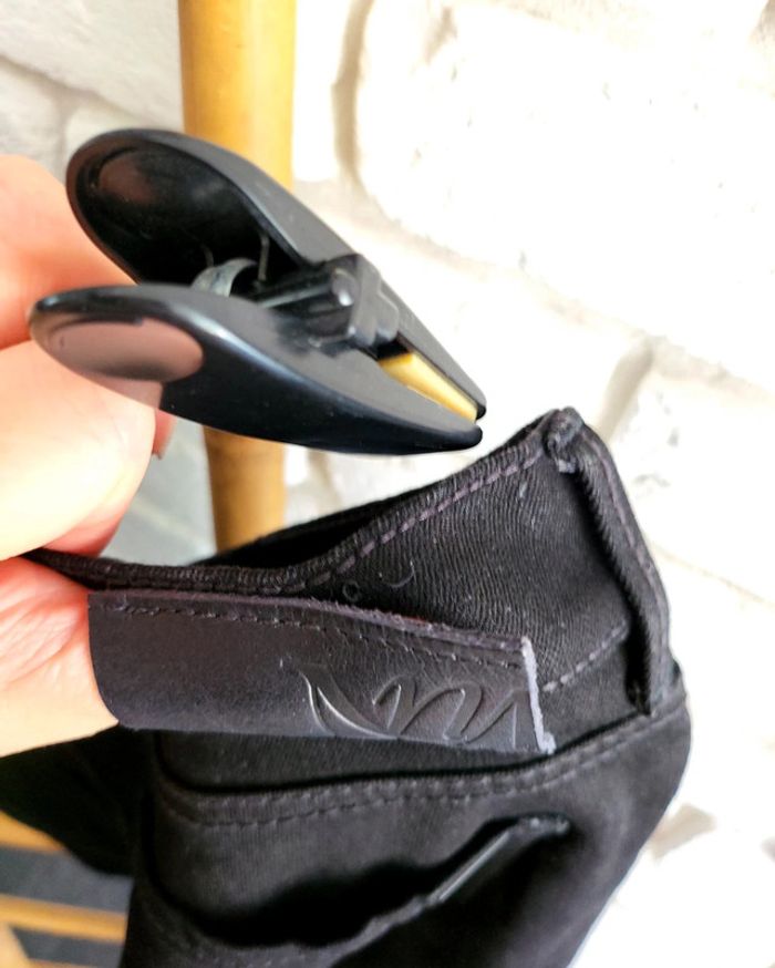Jeans noir mango taille 42 coupe droite tendance - photo numéro 12