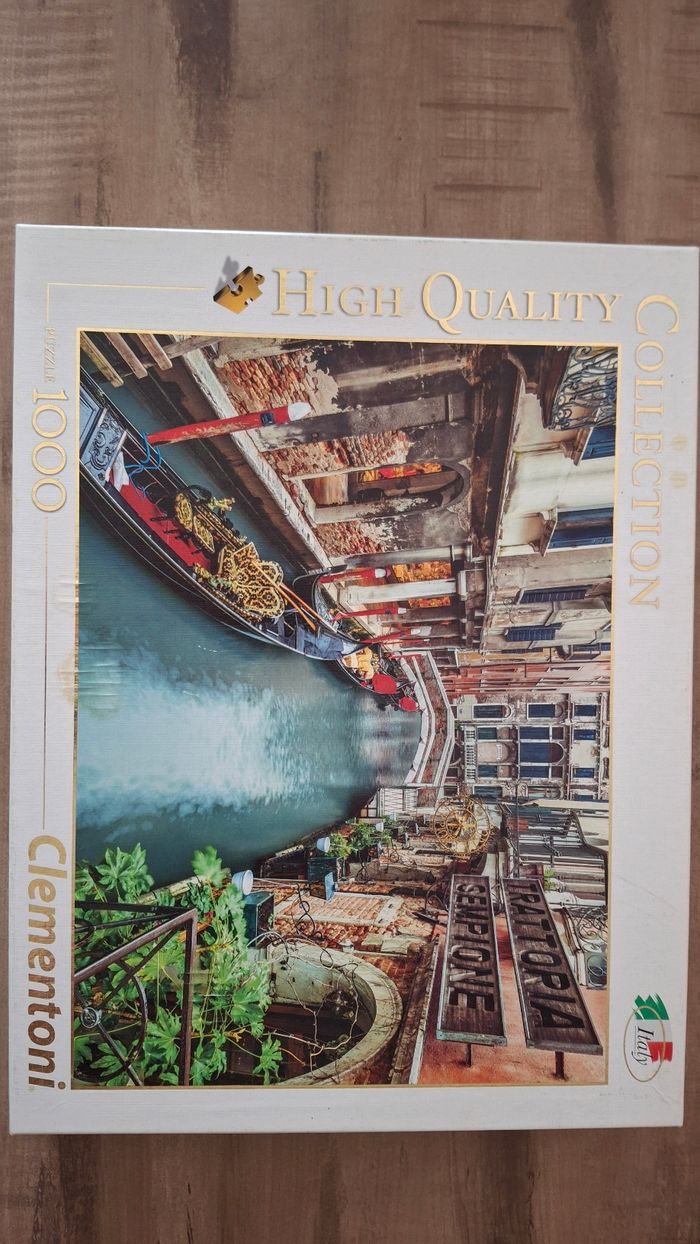 Puzzle 1000 pièces Venise canal - photo numéro 2