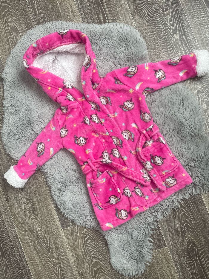 Robe de chambre Licorne 3 ans - photo numéro 2