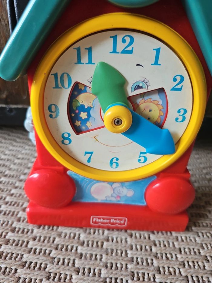 Réveil musical fisher price vintage - photo numéro 2
