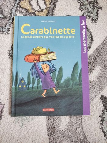 Livre "Carabinette" 📚