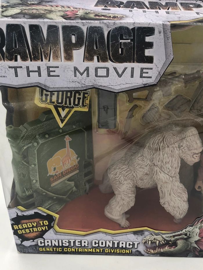 Coffret Rampage the Movie Canister contact Lanard 2018 neuf - photo numéro 6