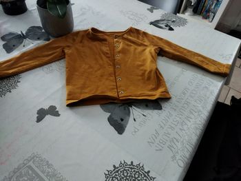 Ensemble robe et gilet Vertbaudet 5 ans fille