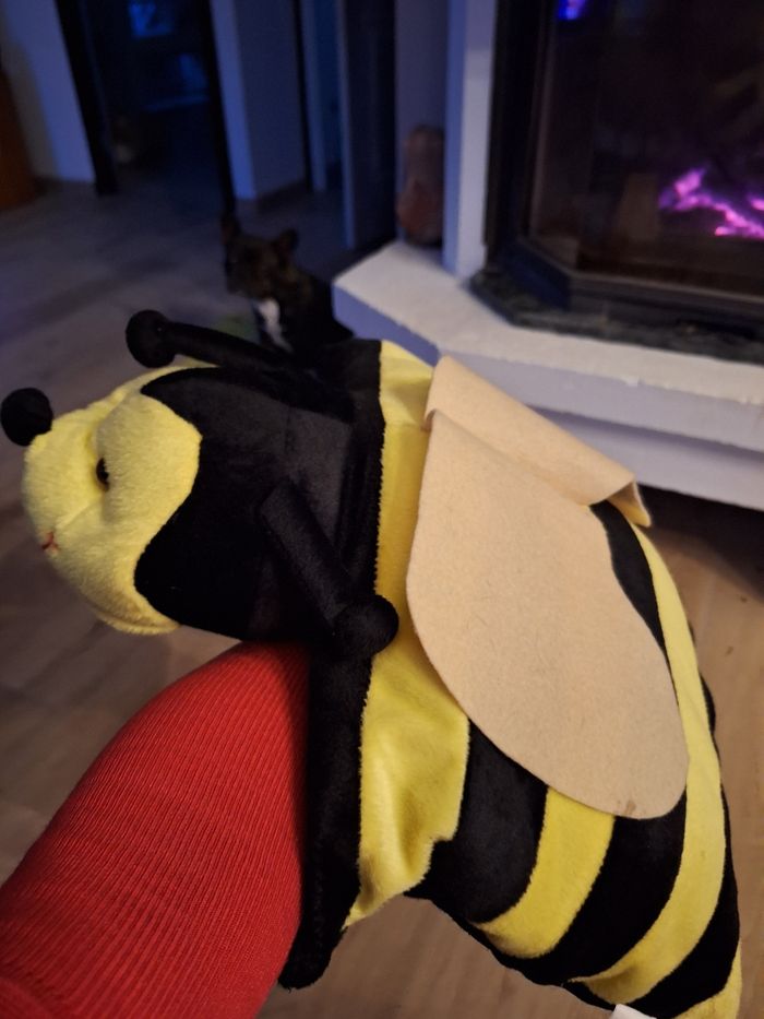 Coussin enfant décoratif abeille - photo numéro 5