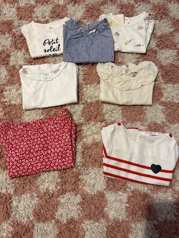 Lot de 7 t-shirts blouse 